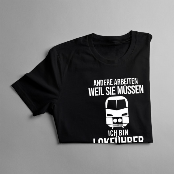  weil ich das liebe - Herren t-shirt mit Aufdruck