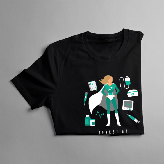 Dein Job ist schwer - Krankenschweste - damen t-shirt mit Aufdruck
