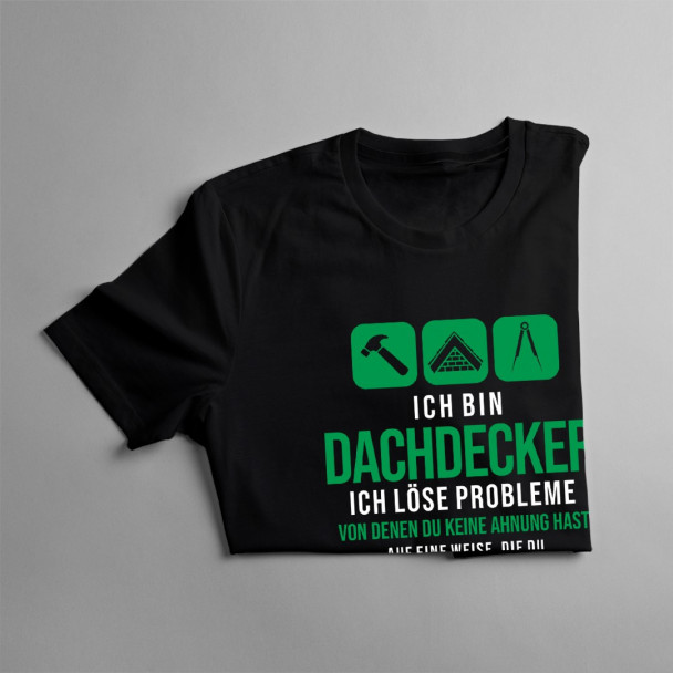  ich löse Probleme - Herren t-shirt mit Aufdruck