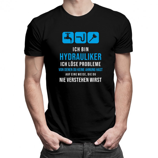  ich löse Probleme - Herren t-shirt mit Aufdruck