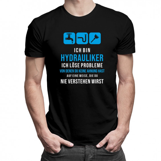  ich löse Probleme - Herren t-shirt mit Aufdruck