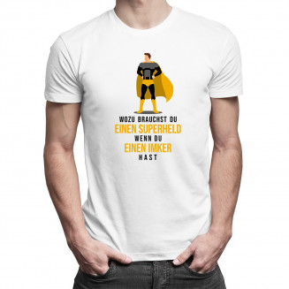 Wozu brauchst du einen Superheld - Imker - Herren t-shirt