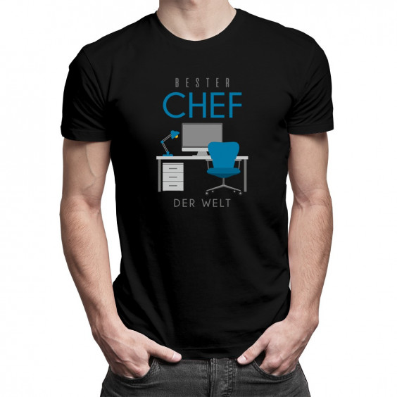Bester Chef der Welt - Herren t-shirt mit Aufdruck