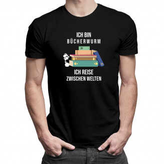 Ich bin Bücherwurm - Herren t-shirt