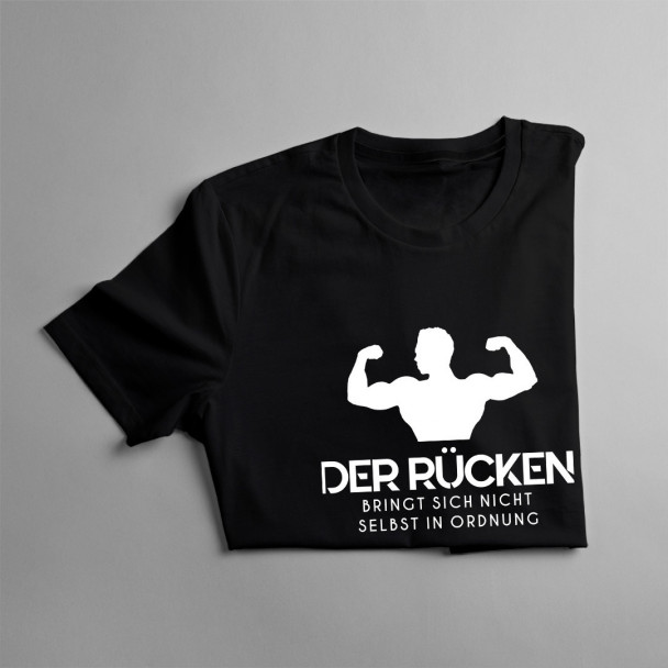 Der Rücken - Herren t-shirt mit Aufdruck