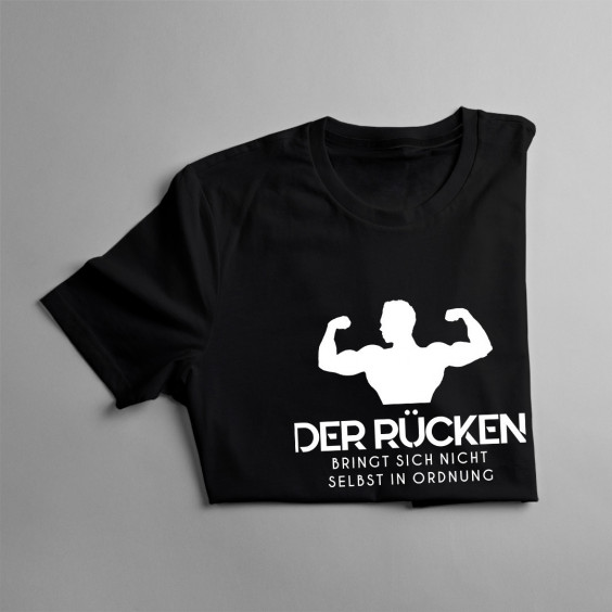 Der Rücken - Herren t-shirt mit Aufdruck