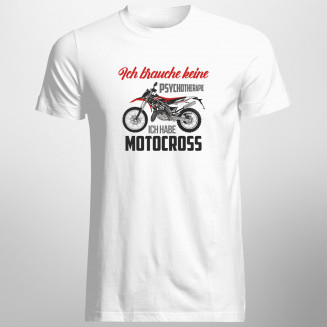Ich habe Motocross - Herren t-shirt mit Aufdruck