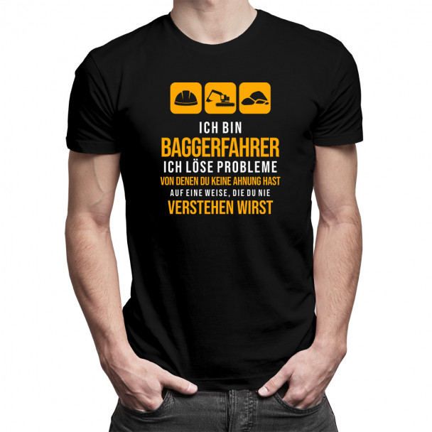  ich löse Probleme - Herren t-shirt mit Aufdruck