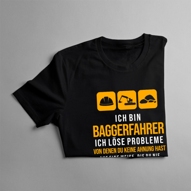  ich löse Probleme - Herren t-shirt mit Aufdruck