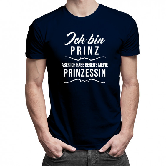 Ich bin Prinz - Herren t-shirt mit Aufdruck