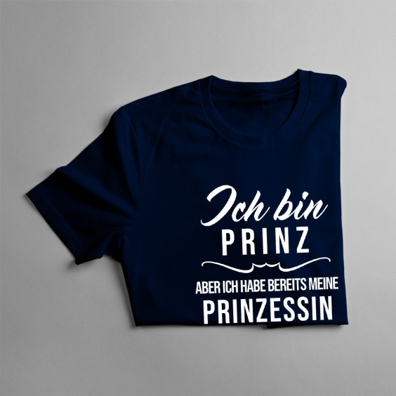 Ich bin Prinz - Herren t-shirt mit Aufdruck