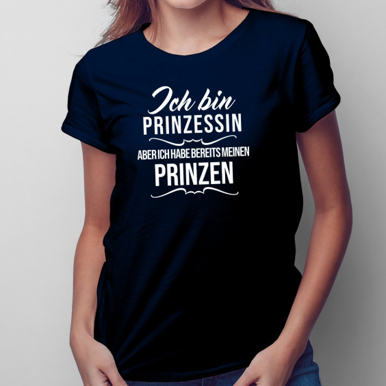 Ich bin Prinzessin - Herren t-shirt mit Aufdruck