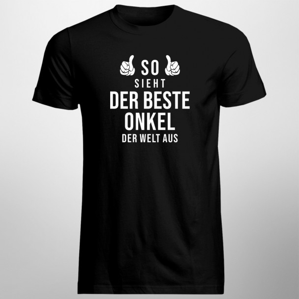 So sieht der beste Onkel der Welt aus - Herren t-shirt mit Aufdruck