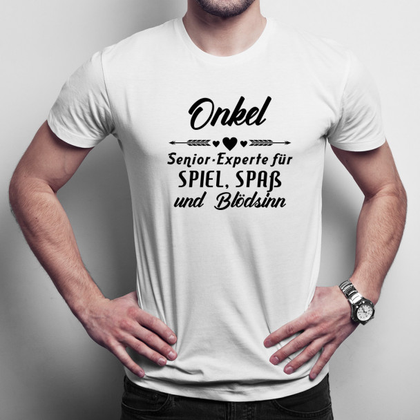 Onkel - Senior-Experte - Herren t-shirt mit Aufdruck