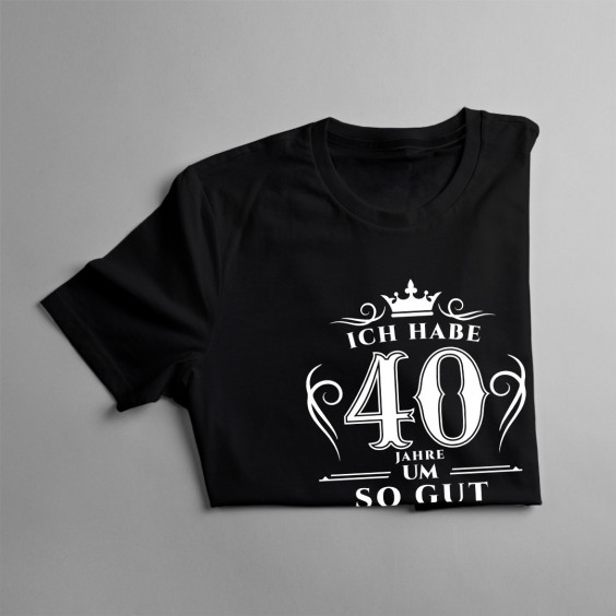 Ich habe 40 Jahre gebraucht - Herren t-shirt mit Aufdruck