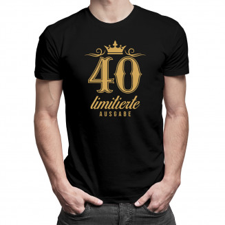 40 Jahre – limitierte Ausgabe - Herren t-shirt