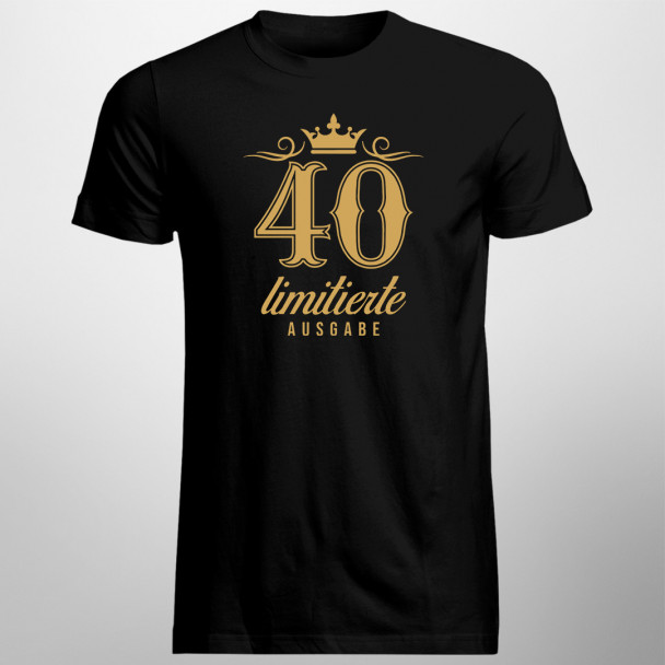 40 Jahre – limitierte Ausgabe - Herren t-shirt