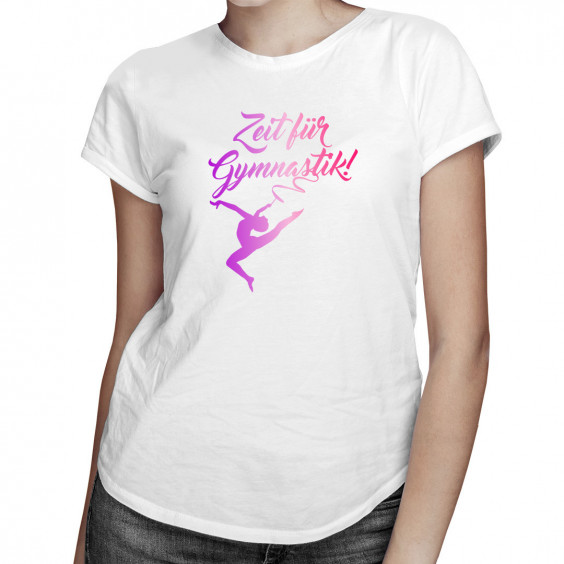 Zeit für Gymnastik! - damen t-shirt mit Aufdruck