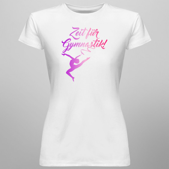Zeit für Gymnastik! - damen t-shirt mit Aufdruck