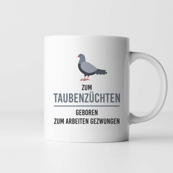 Zum Taubenzüchten geboren