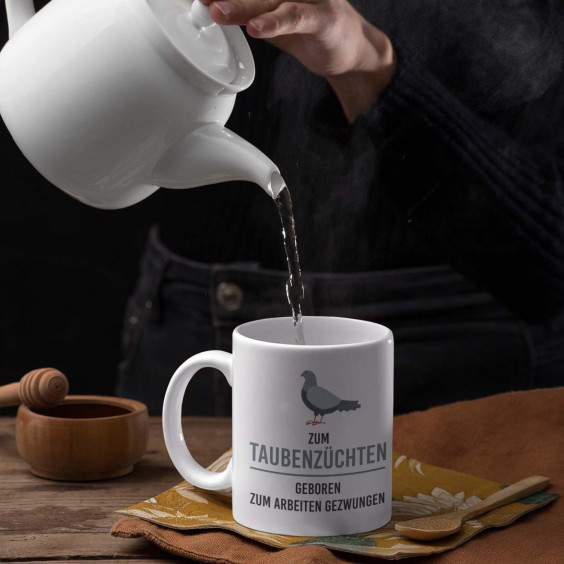 Zum Taubenzüchten geboren