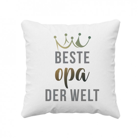 Beste Opa der Welt - Kissen mit Aufdruck