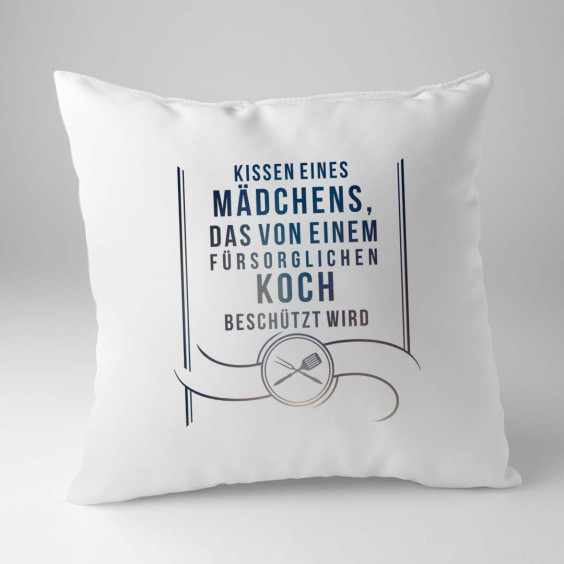 Kissen eines Mädchens