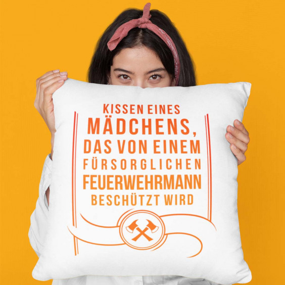 Kissen eines Mädchens