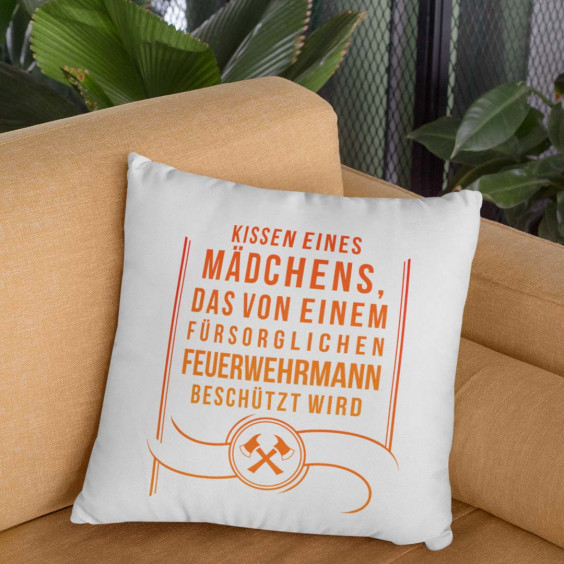 Kissen eines Mädchens