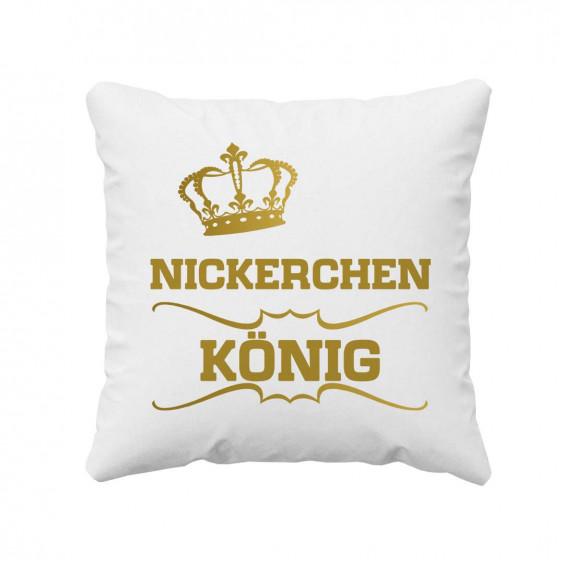 Nickerchen-König - Kissen mit Aufdruck