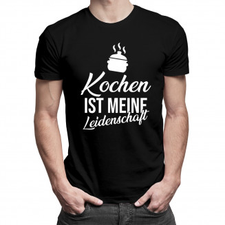 Kochen ist meine Leidenschaft - Herren t-shirt mit Aufdruck