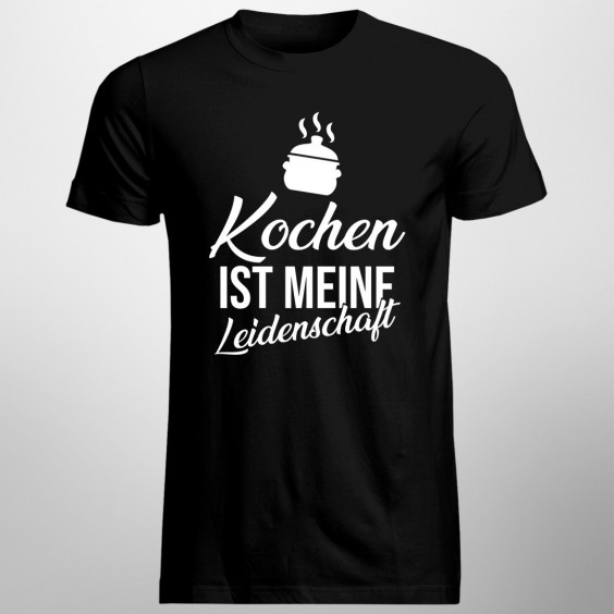 Kochen ist meine Leidenschaft - Herren t-shirt mit Aufdruck