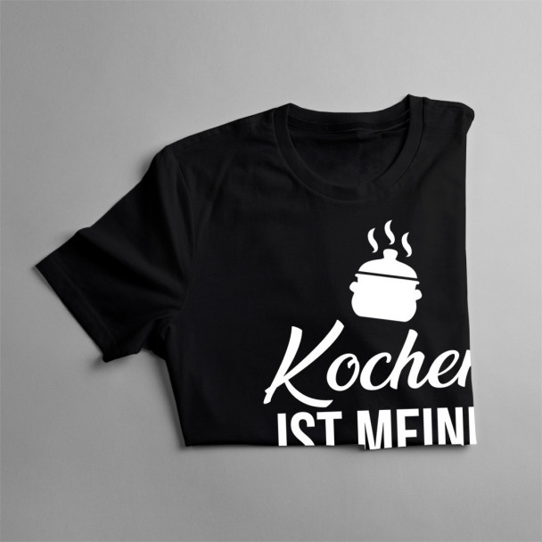 Kochen ist meine Leidenschaft - Herren und Damen t-shirt mit Aufdruck