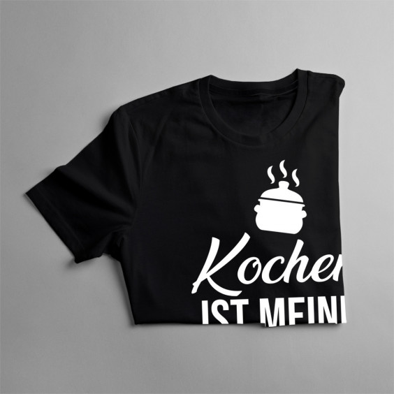 Kochen ist meine Leidenschaft - Herren und Damen t-shirt mit Aufdruck