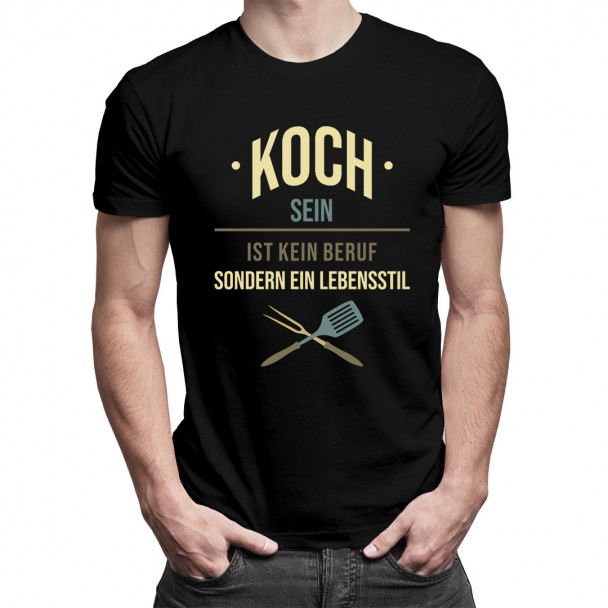  sondern ein Lebensstil - Herren t-shirt mit Aufdruck