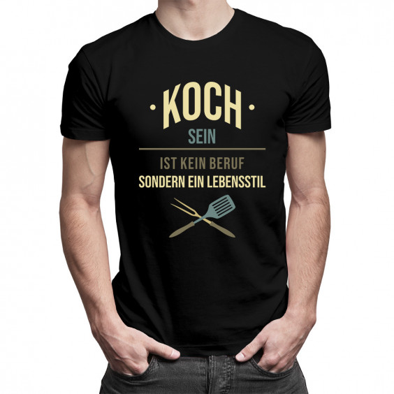  sondern ein Lebensstil - Herren t-shirt mit Aufdruck