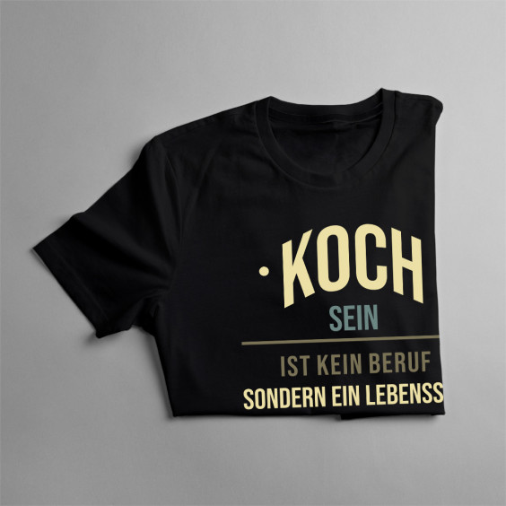  sondern ein Lebensstil - Herren t-shirt mit Aufdruck