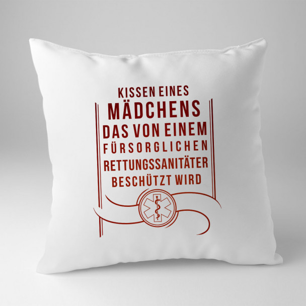 Kissen eines Mädchens