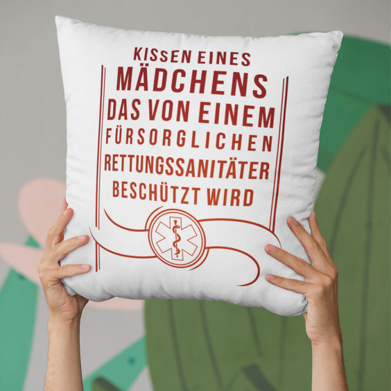 Kissen eines Mädchens