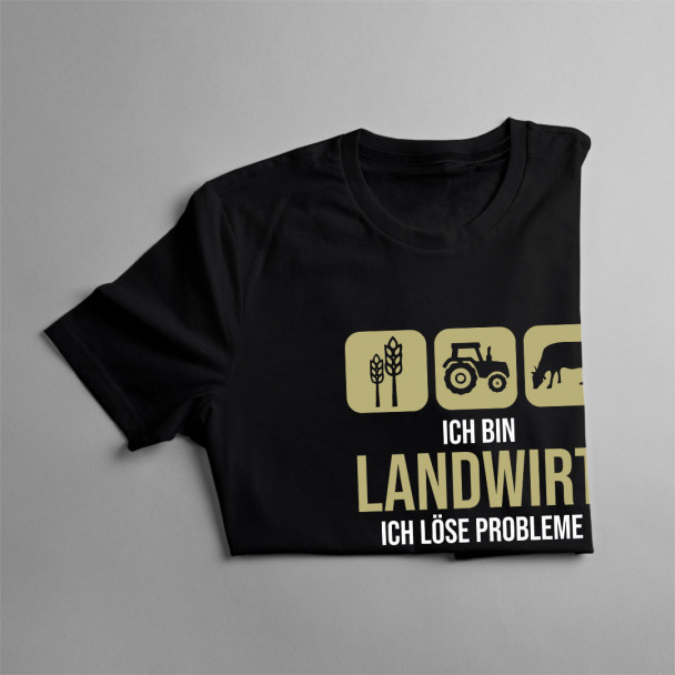  ich löse Probleme - Herren t-shirt mit Aufdruck