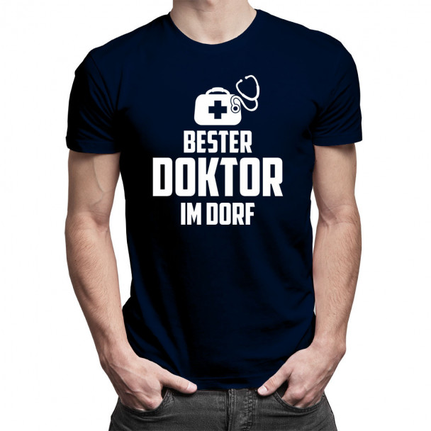 Bester Arzt im Dorf - Herren t-shirt mit Aufdruck