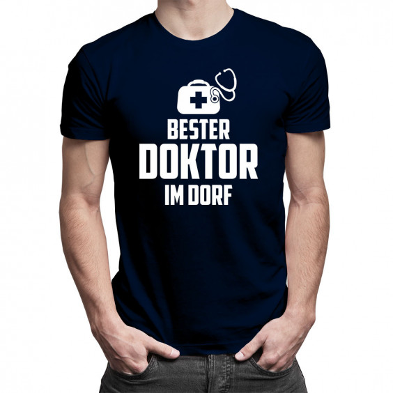 Bester Arzt im Dorf - Herren t-shirt mit Aufdruck