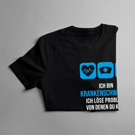  ich löse Probleme - Damen t-shirt mit Aufdruck