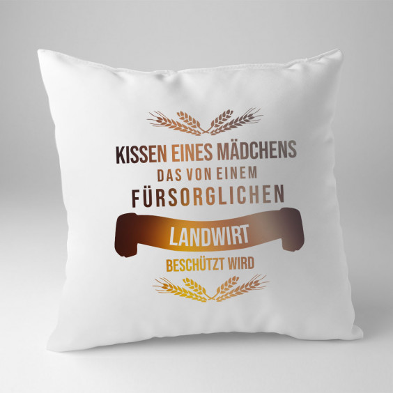 Kissen eines Mädchens