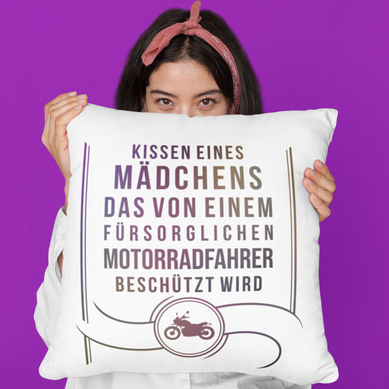 Kissen eines Mädchens