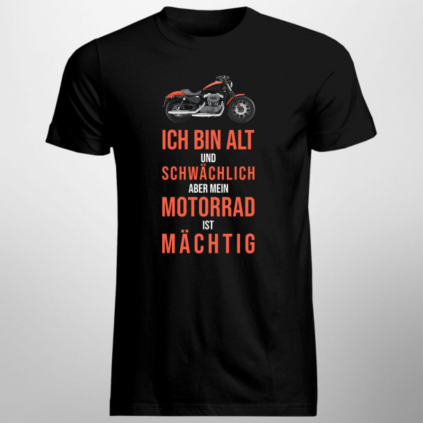 Ich bin alt und schwächlich
