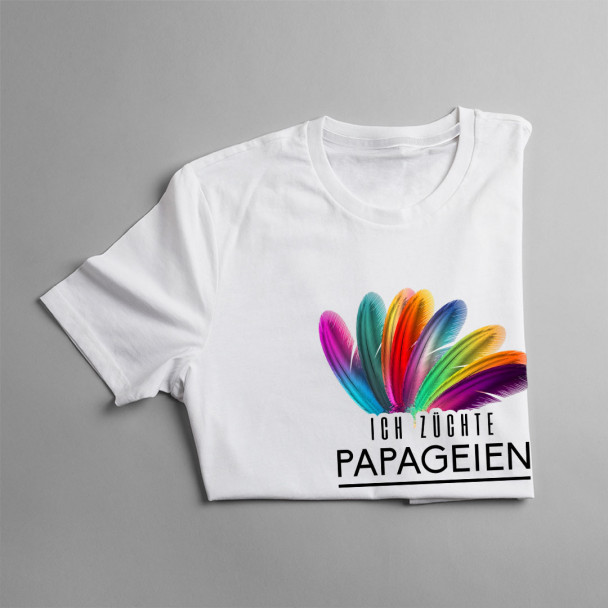 Ich züchte Papageien - was ist deine Superkraft? - Herren t-shirt mit Aufdruck