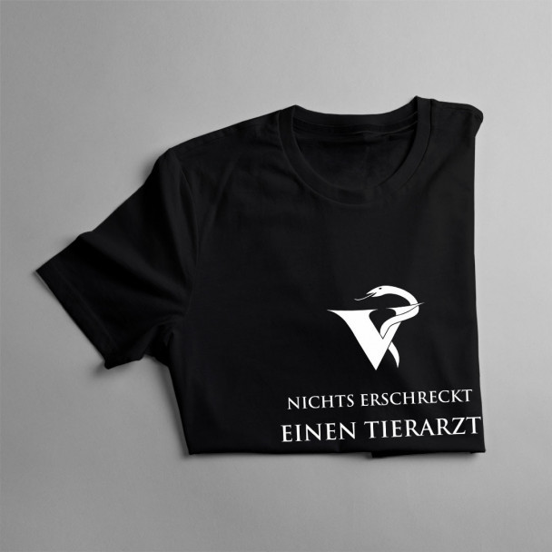 Nichts erschreckt einen Tierarzt - Herren t-shirt mit Aufdruck