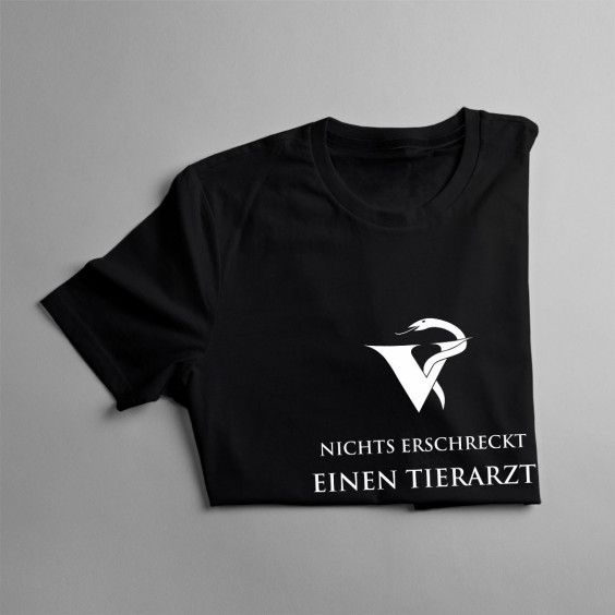 Nichts erschreckt einen Tierarzt - Herren t-shirt mit Aufdruck