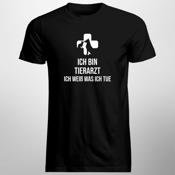  was ich tue - Herren t-shirt mit Aufdruck